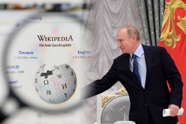 Владимир Путин и Википедиа