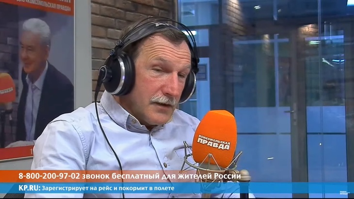 Программа в студии Радио КП