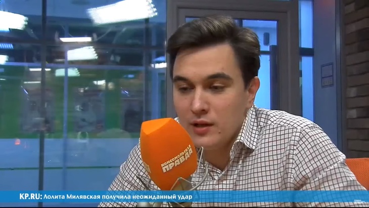 Программа в студии Радио КП