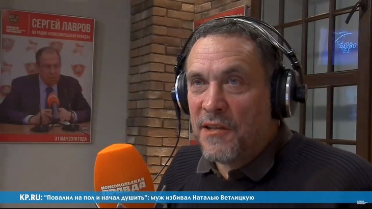 Программа в студии Радио КП