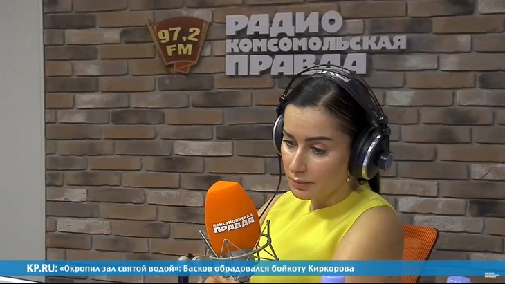 Программа в студии Радио КП