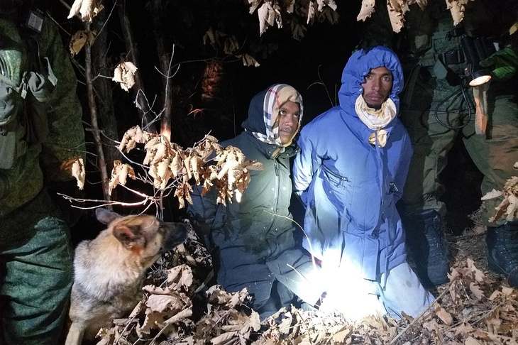 В Приамурье задержали двух обмороженных эфиопов, искавших лучшей жизни