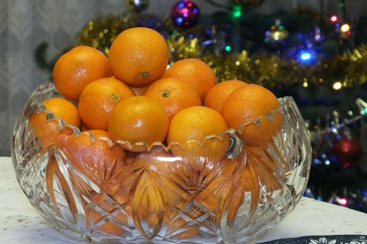 Мандарины стали одним из самых популярных новогодних продуктов у россиян