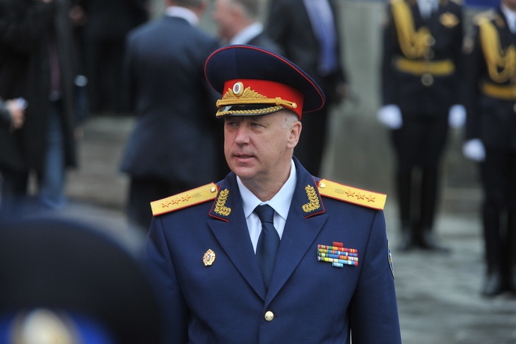Председатель Следственного комитета РФ Александр Бастрыкин во время Парада Победы на Красной площади.