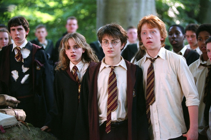 Кадр из фильма "Гарри Поттер"