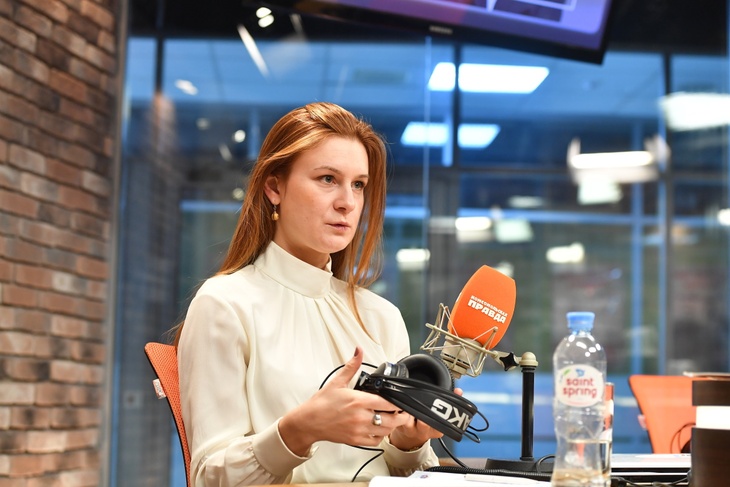 Мария Бутина в эфире Радио "Комсомольская правда"