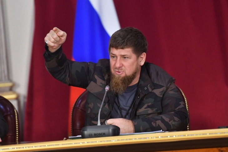 глава Чеченской республики Рамзан Кадыров