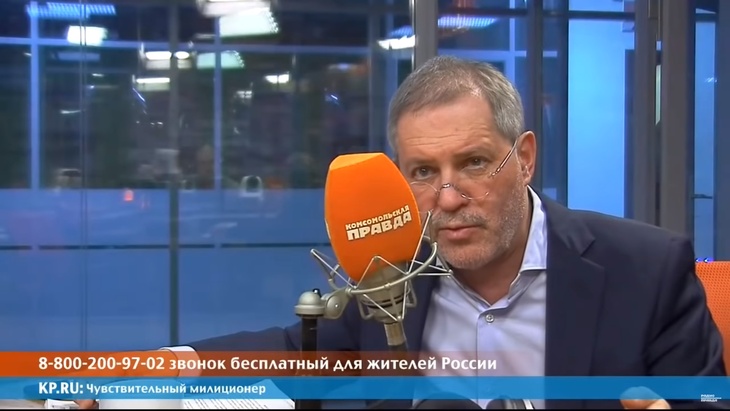 Программа в студии Радио КП