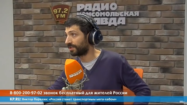 Программа в студии Радио КП