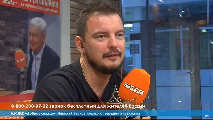 Программа в студии Радио КП