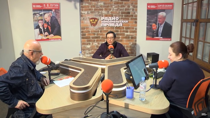 Программа в студии Радио КП