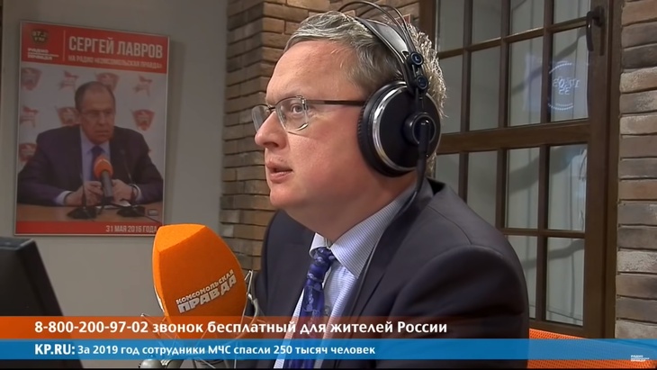 Программа в студии Радио КП