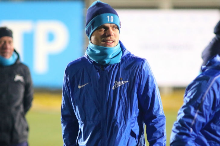 Кокорин забил за «Зенит» первый гол в новом году