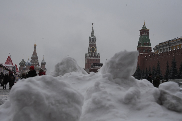 Зима в Москве