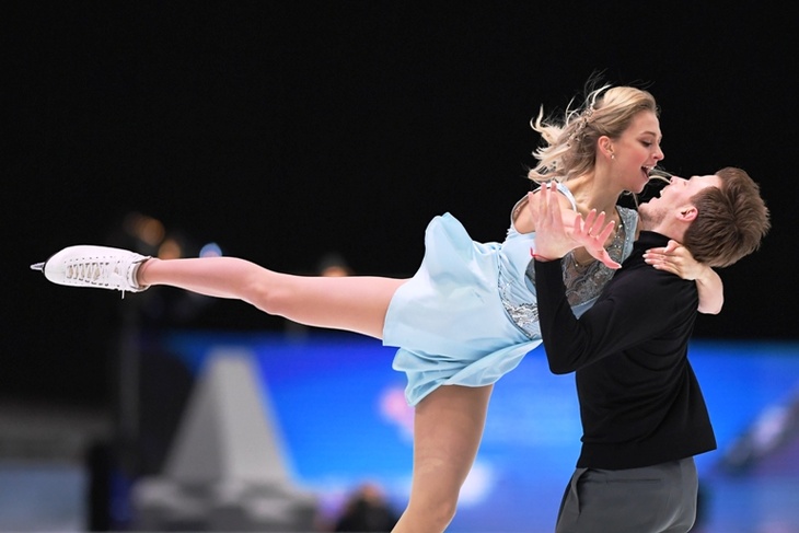 Виктория Синицына-Никита Кацалапов на ЧЕ по фигурному катанию