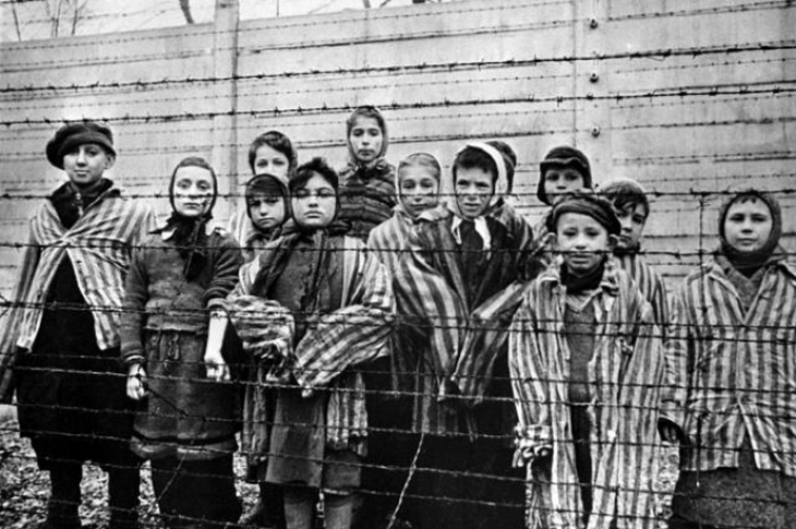 Дети - пленники Освенцима