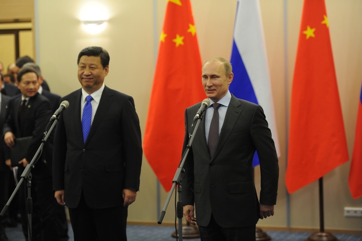 Владимир Путин и Си Цзиньпин