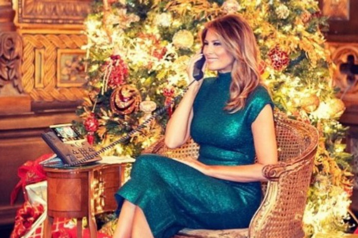 Меланию Трамп обвинили в плагиате из-за рождественского декора 