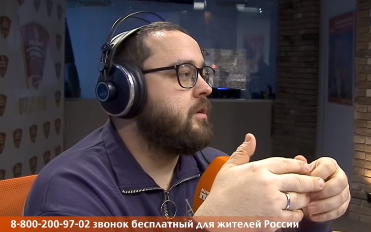 Программа в студии Радио КП