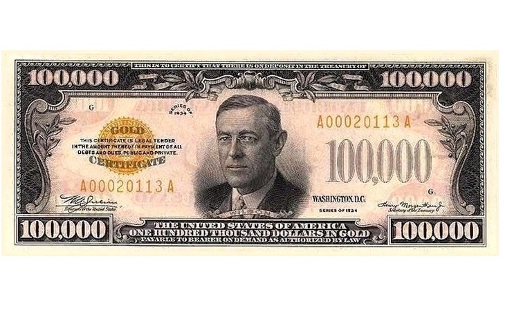 Как выглядят доллары сша - фото банкнот