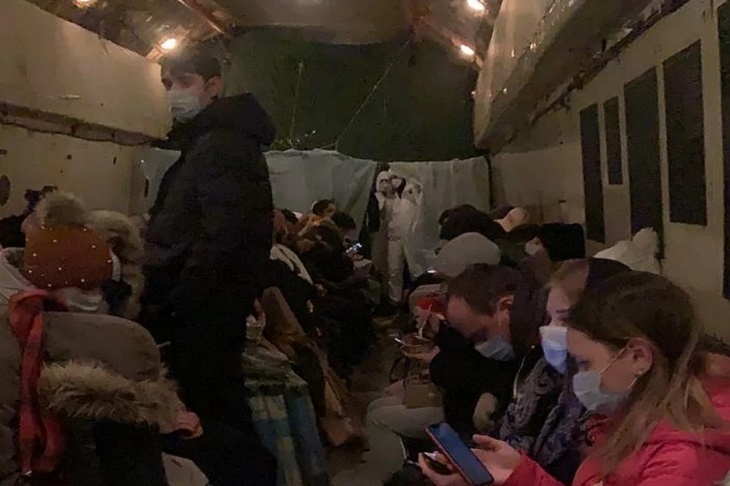 Так проходила эвакуация