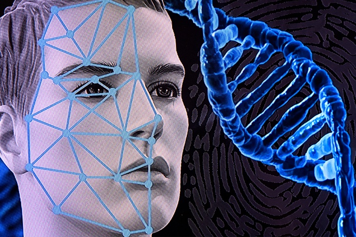 Человек и спираль ДНК