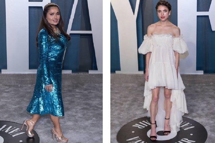 Сальма Хайек и Маргарет Куэлли