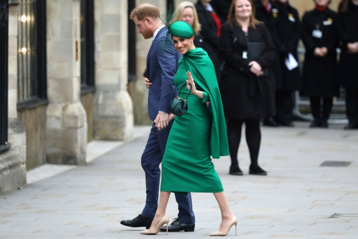 Меган Маркл и принц Гарри в Вестминстерском Аббатстве