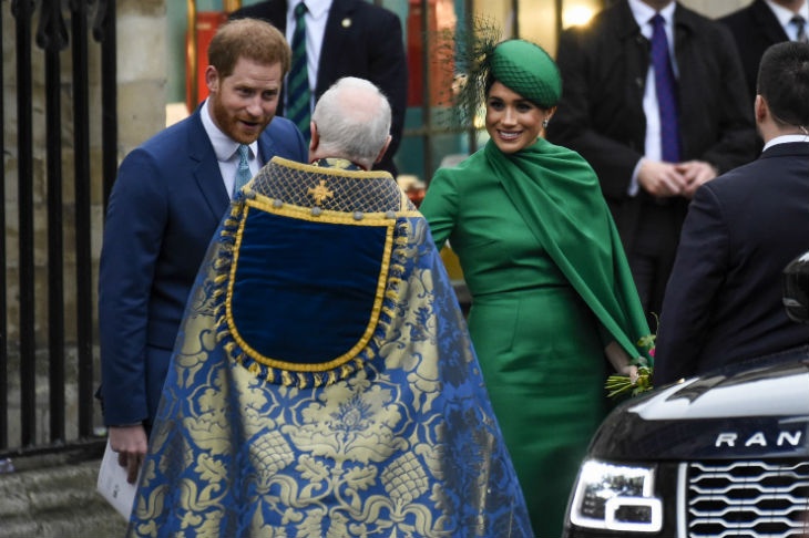 Принц Гарри и Меган Маркл в последний раз вышли в свет как члены королевской семьи