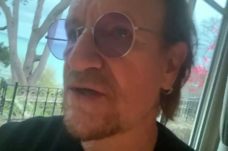 Боно из U2 записал песню про коронавирус