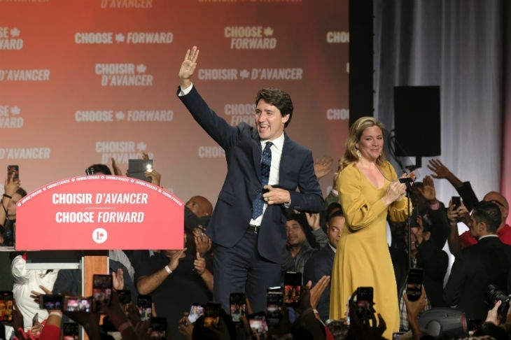 Жена премьера Канады Софи Трюдо вылечилась от коронавируса