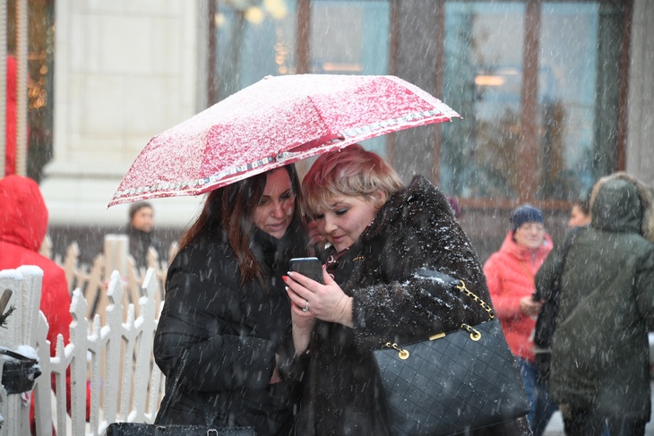 Снег и ветер: синоптики предсказали Москве непогоду 