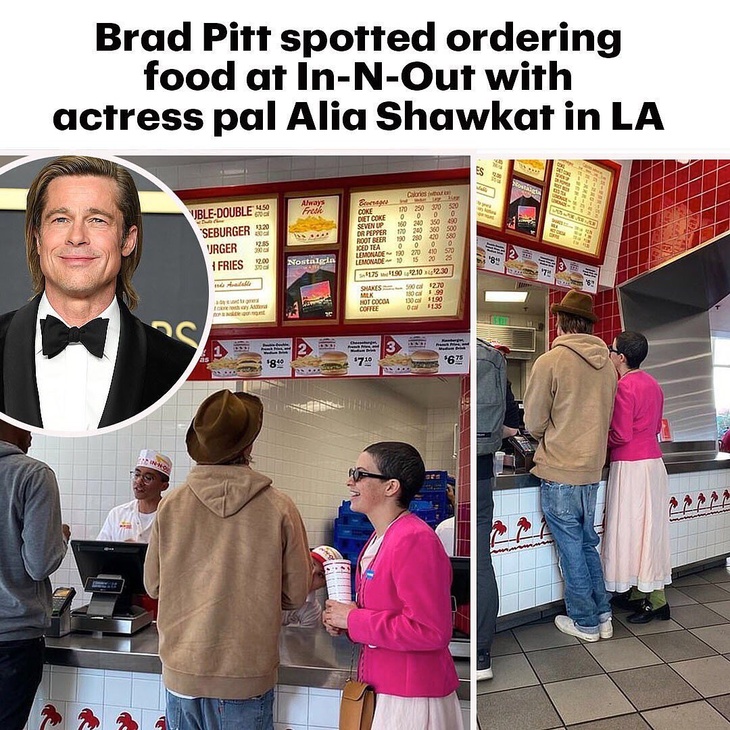 Брэда Питта застукали на свидании, хотя он уверяет, что ни с кем не встречается после Джоли