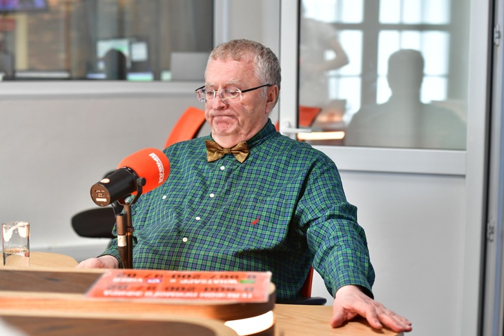 Владимир Жириновский в студии Радио КП