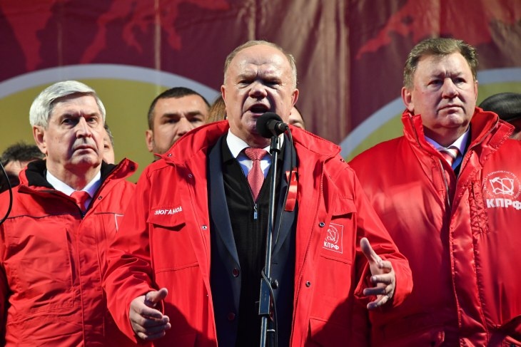 Лидер КПРФ Геннадий Зюганов заявил, что от кризиса и пандемии Россию могут спасти только идеи Ленина.
