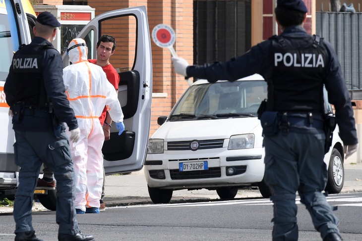 Полиция в Риме Полиция в Риме