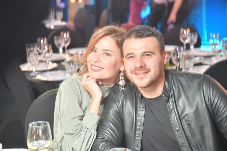 Эмин Агаларов с женой