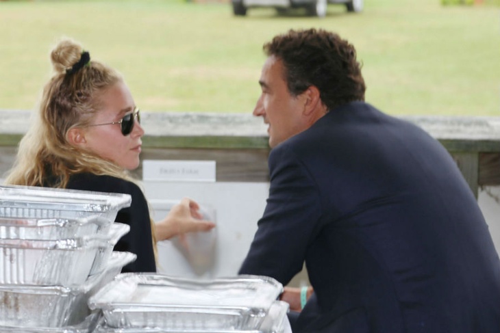 Мэри-Кейт Ольсен и Пьер Оливье Саркози