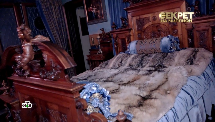 Кровать супруги короля Людовика