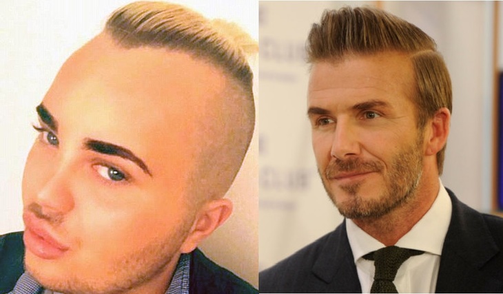 Джек Джонсон и Дэвид Бэкхем