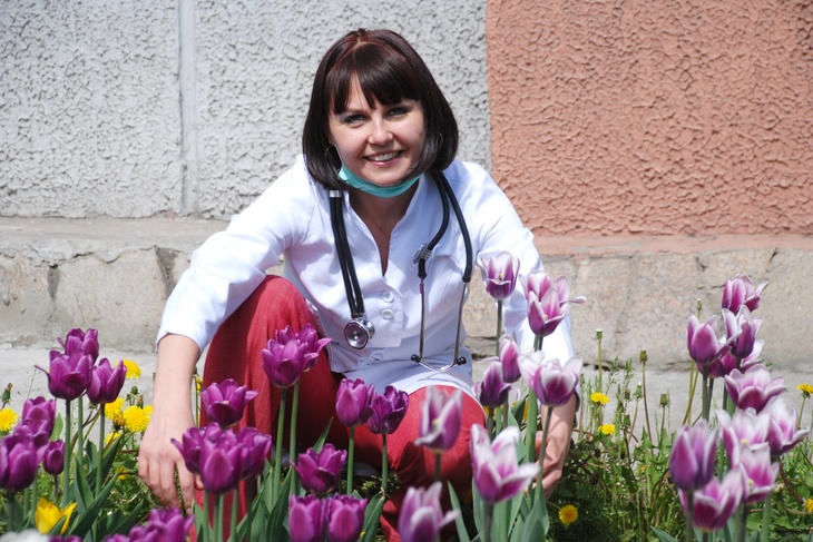Медик и тюльпаны