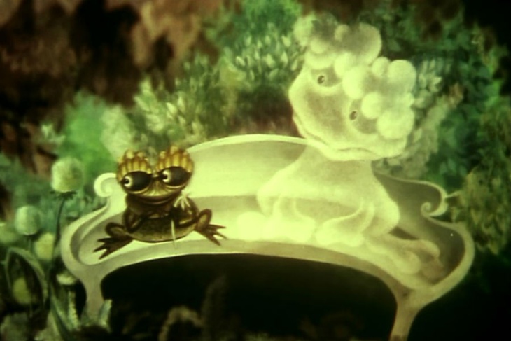 Кадр из м/ф «Лоскутик и облако» (1977)
