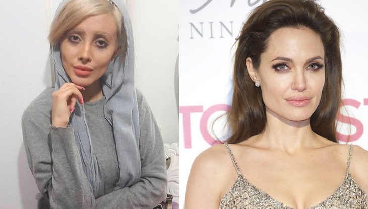 Сахар Табар и Анджелина Джоли