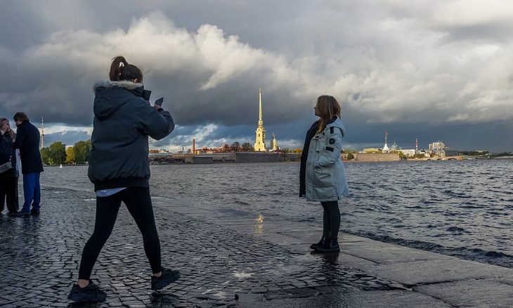 Санкт-Петербург, фото туристов