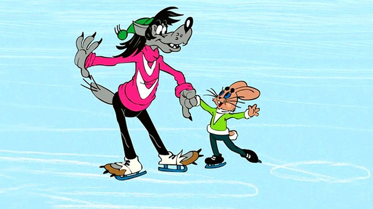 Волк и заяц из мультфильма «Ну, погоди!»