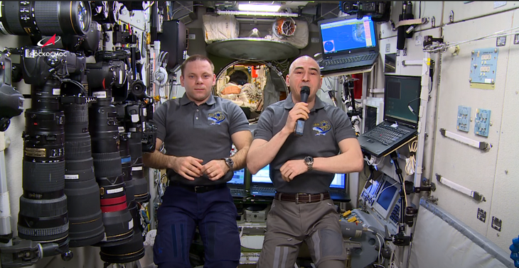 Российские космонавты на МКС