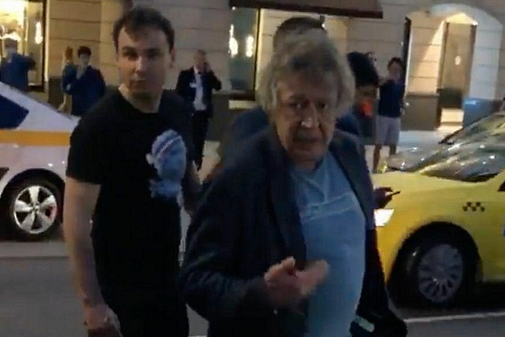 Михаил Ефремов после ДТП