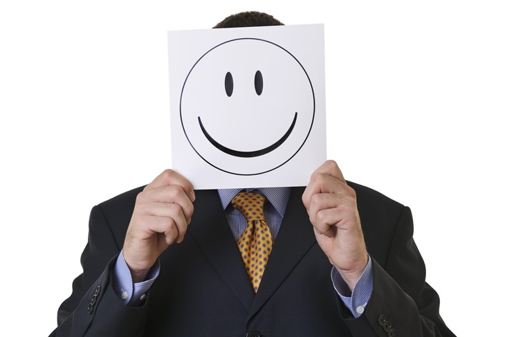 Мужчина-смайлик