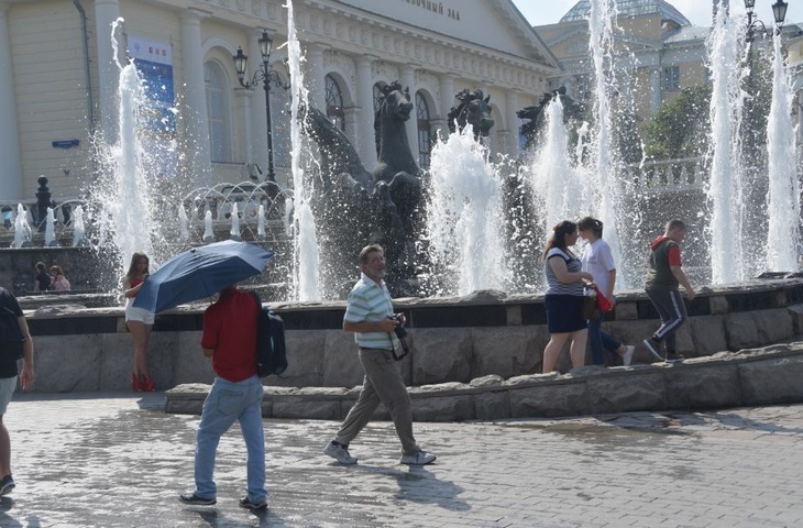 Наступающая неделя в Москве будет жаркой