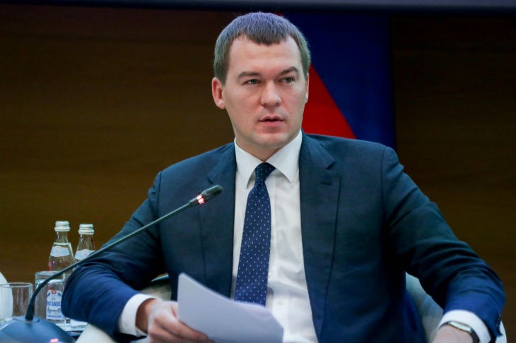 Михаил Дегтярев представлен хабаровскому правительству